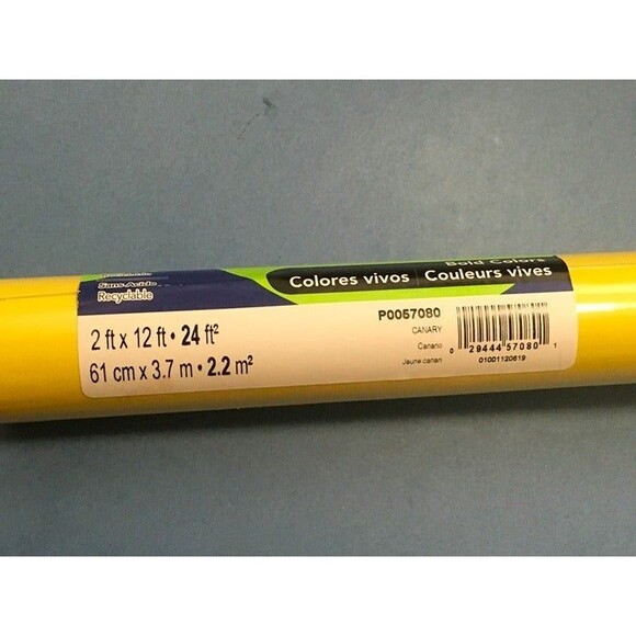 Pacon fadeless Bulletin board paper Canary - Picture 2 of 2